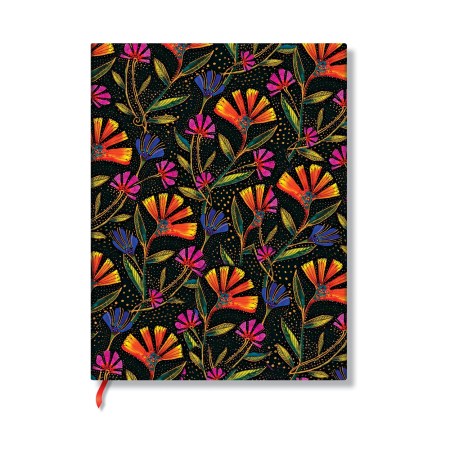 Wild Flowers (Playful Creations) Midi Hardback Address Book (Elastic Band Closure)