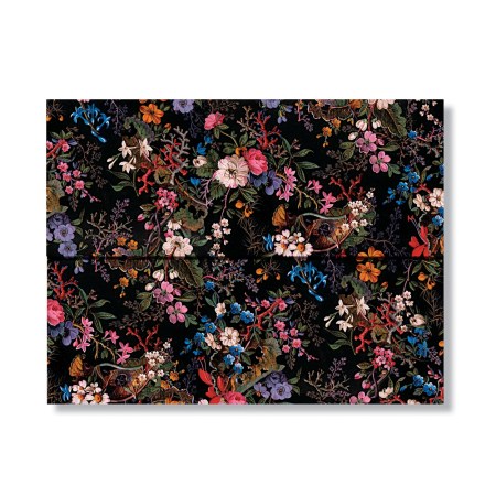 Floralia (William Kilburn) Document Folder (Wrap Closure)