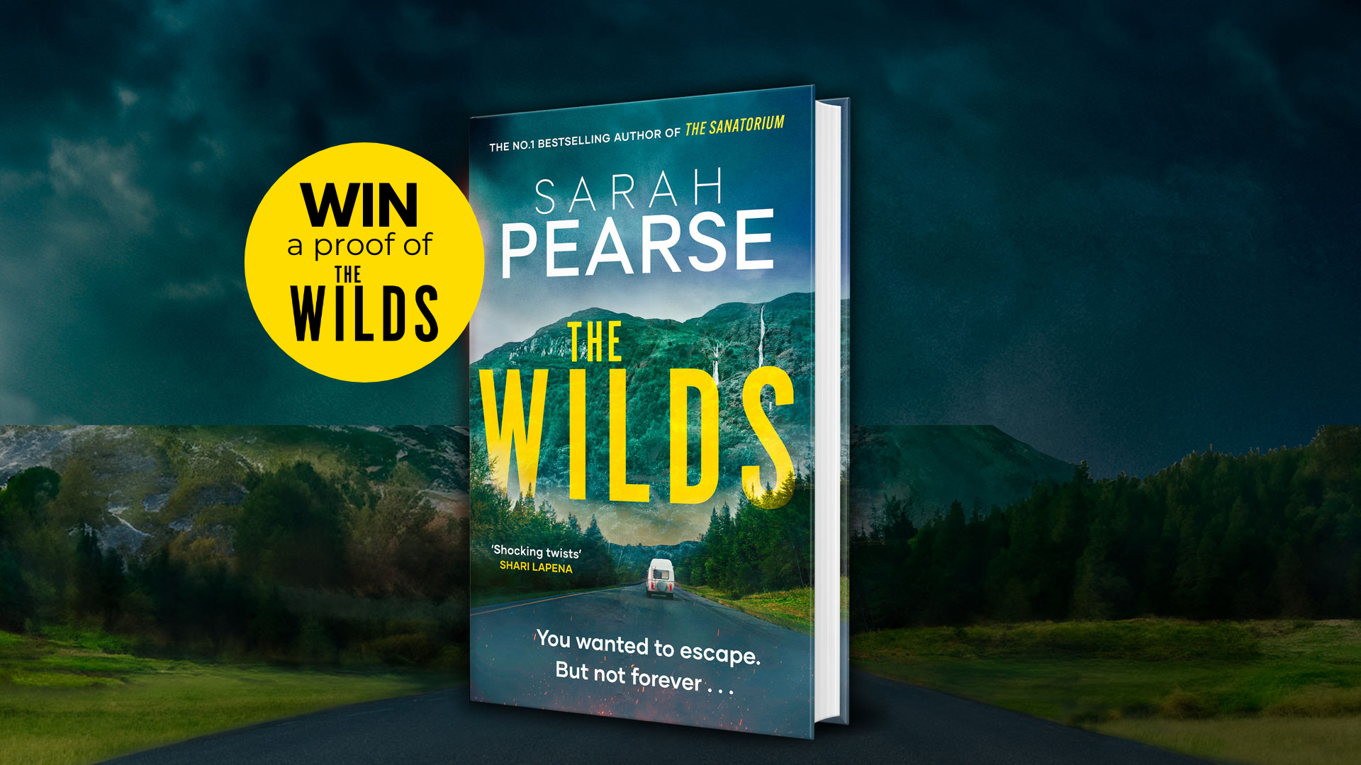 Win a proof of The Wilds by Sarah Pearse