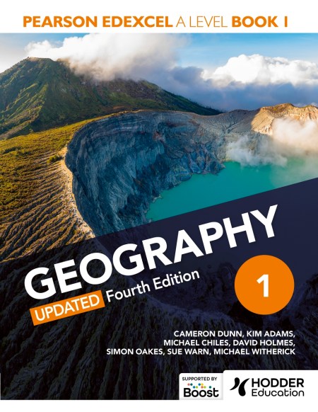 Pearson Edexcel A-level Geography Book 1, Updated Fourth Edition: Boost eBook