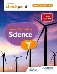 Cambridge Checkpoint Lower Secondary Science Student's Book Grade 7 Based on SNC 2022 Boost eBook