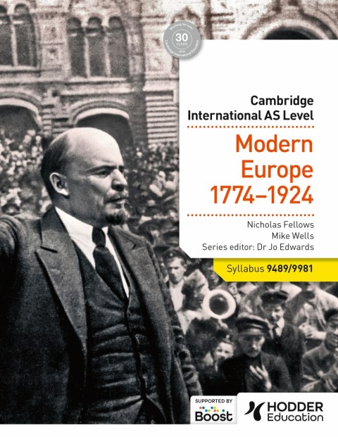 Cambridge International AS Level History: Modern Europe 1774-1924