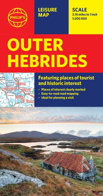 Philip’s Outer Hebrides: Leisure and Tourist Map