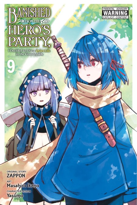 Banished from the Hero’s Party, I Decided to Live a Quiet Life in the Countryside, Vol. 9 (manga)