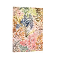 Anemone (William Kilburn) Midi Lined Softcover Flexi Journal (Elastic Band Closure)