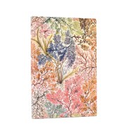 Anemone (William Kilburn) Mini Lined Softcover Flexi Journal (Elastic Band Closure)