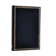 Black Edition Mini Lined Hardcover Journal (Elastic Band Closure)