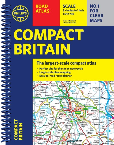 Philip’s Compact Britain Road Atlas