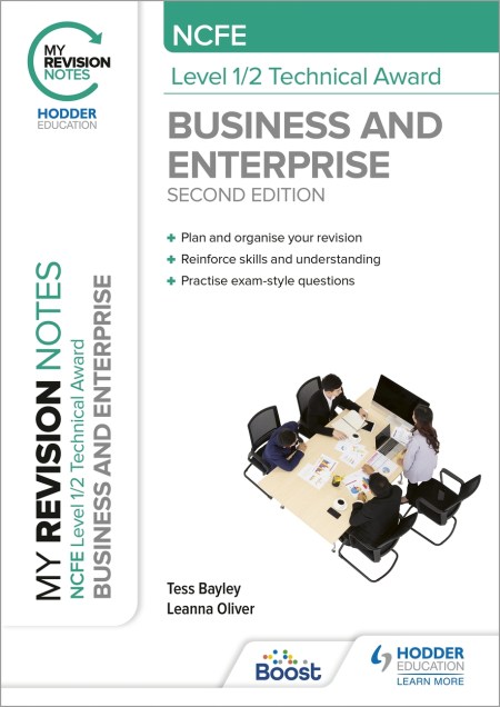 My Revision Notes: NCFE Level 1/2 Technical Award in Business and Enterprise Second Edition Boost eBook